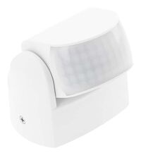 Senzor de miscare 180 grade, aplicat, alb, 1200W, IP65, CR-9 mini, GTV
