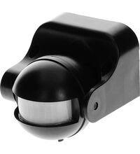 Senzor de miscare 180 grade, aplicat, negru, 1200W, IP44, Orno, OR-CR-201/B