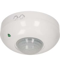 Senzor de miscare 360 grade, aplicat, alb, 1200W, IP20, Orno, OR-CR-203/W