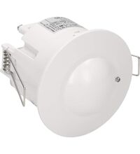 Senzor de miscare cu microunde 360 grade, incastrat, alb, 1200W, IP20, Orno, OR-CR-218
