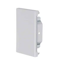 Placa de capat pentru canal cablu OL purtator de aparataj Hager, 7mm, gri