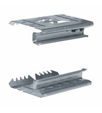 Set de cuplare pentru canal cablu OL purtator de aparataj Hager, 65x100mm, gri