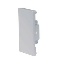 Placa de capat pentru canal cablu OL purtator de aparataj Hager, 7mm, gri