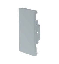 Placa de capat pentru canal cablu OL purtator de aparataj Hager, 7mm, gri