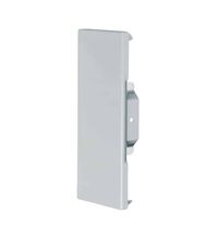 Placa de capat pentru canal cablu OL purtator de aparataj Hager, 7mm, gri