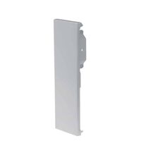 Placa de capat pentru canal cablu OL purtator de aparataj Hager, 7mm, gri