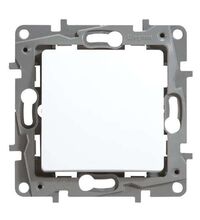 Mecanism intrerupator cu revenire Legrand, cu revenire, incastrat, alb, Niloe, 664507