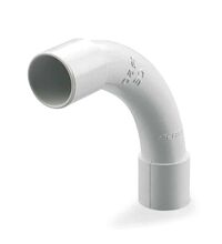 Cot 90 grade tub PP Scame, nemufate, 25mm, gri