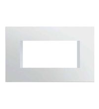 Rama decorativa 4M pentru canal cablu aluminiu TEM, 150x92mm, argintie
