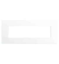 Rama decorativa 7M pentru canal cablu aluminiu TEM, 210x92mm, alba