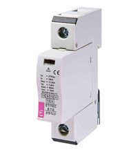 Descarcator la supratensiune ETI, 1+0, debrosabil fara semnalizare, 1P, tip B+C, 275VAC, TN-C, 002440313