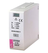 Unitate debrosabila AC ETI, 1P, varistor, tip C, 440VAC, 002440415