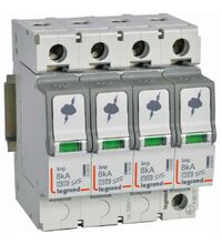 Descarcator la supratensiune Legrand, 4+0, debrosabil fara semnalizare, 4P, tip B+C, 320V, 412253