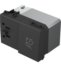 Priza modulara de barbierit TEM, antracit, 3M, Modul