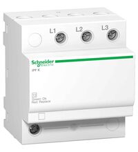 Descarcator la supratensiune Schneider, 3+0, compact cu semnalizare, tip C+D, 230/400VAC, A9L15597