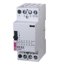 Contactor modular ETI, ON-OF-AUTO, 24VAC/DC, 25A, 4P, 3ND+1NI, tip RD, 002464059