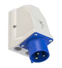 Stecher monofazic PCE, IP44, aplicat, 2P+E, 32A , 9523-6