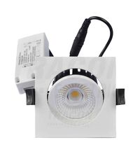 Spot LED, mobil, incastrat, patrat, alb, 5W, 4000K, IP65, DLN, Tracon