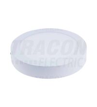 Spot LED, tip plafoniera, aplicat, rotund, alb, 6W, 4000K, IP20, LPC , Tracon