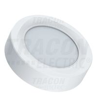 Spot LED, tip plafoniera, aplicat, rotund, alb, 18W, 4000K, IP20, DLFS, Tracon