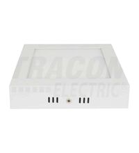 Spot LED, tip plafoniera, aplicat, patrat, alb, 18W, 4000K, IP20, DLNF, Tracon