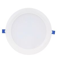 Spot LED, tip panel, incastrat, rotund, alb, 18W, 4000K, IP20, DLS, Tracon