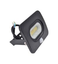 Proiector LED cu senzor de miscare, 110 grade, negru, 20W, 4000K, IP65, RSMDL, Tracon