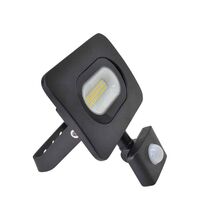 Proiector LED cu senzor de miscare, 110 grade, negru, 20W, 4000K, IP65, H, Tracon