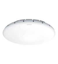 Plafoniera LED cu senzor de miscare, aplicata, rotunda, policarbonat, alb, 26W, 3000K, IP20, S2, Steinel