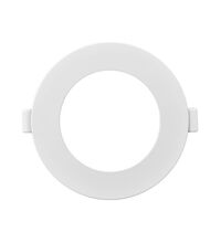 Spot LED, tip panel, incastrat, rotund, alb, 6W, 4000K, IP40, Braytron