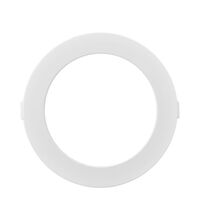 Spot LED, tip panel, incastrat, rotund, alb, 9W, 3000K, IP40, Braytron