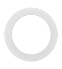 Spot LED, tip panel, incastrat, rotund, alb, 15W, 3000K, IP40, Braytron