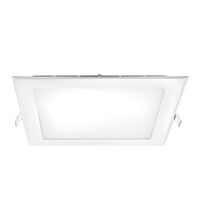 Spot LED, tip panel, incastrat, patrat, alb, 18W, 6500K, IP20, Braytron
