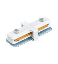 Element de conectare intermediar pentru sina, 2 fire, alb, Braytron