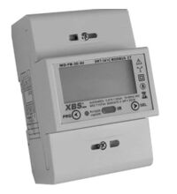 Contor de energie electrica trifazat cu masurare indirecta, 6A, digital, 4 module, Omu System, MID-FM-3D/AV