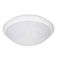 Plafoniera LED cu senzor de miscare, aplicata, rotunda, alb, 16W, 4000K, IP20, Breva Led, Orno