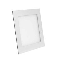 Spot LED, tip panel, incastrat, patrat, alb, 6W, 6400K, IP20, Comtec