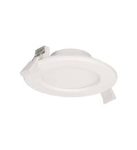 Spot LED, tip panel, incastrat, rotund, alb, 9W, 3000K, IP20, Eurus Led, Orno