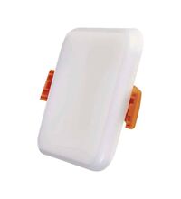 Spot LED, tip panel, incastrat, patrat, alb, 6W, 4000K, IP40, Emos, ZV2112