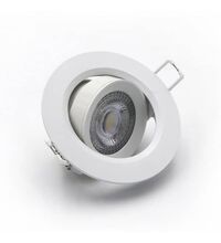 Spot LED, mobil, incastrat, rotund, alb, 7W, 3000K, IP20, Lumen
