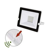 Proiector LED cu fotocelula, 120 grade, alb, 30W, 4000K, IP65, Lumen