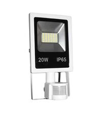 Proiector LED cu senzor de miscare, 120 grade, alb, 20W, 4100K, IP65, Lumen, 3-302001