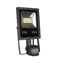Proiector LED cu senzor de miscare, 120 grade, gri antracit, 20W, 4100K, IP65, Lumen