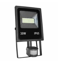 Proiector LED cu senzor de miscare, 120 grade, gri antracit, 30W, 4100K, IP65, Lumen