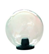 Glob cu soclu, E27, transparent, 200mm, IP65, Lumen