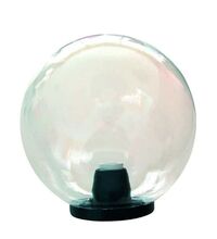 Glob cu soclu, E27, transparent, 250mm, IP65, Lumen
