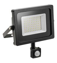 Proiector LED cu senzor de miscare, 120 grade, negru, 50W, 6400K, IP65, iNext, GTV