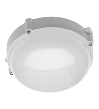 Plafoniera LED, aplicata, rotunda, alb, 10W, 4000K, IP65, Luxia, GTV