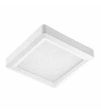 Spot LED, tip plafoniera, aplicat, patrat, alb, 24W, 4000K, IP54, Louis, GTV