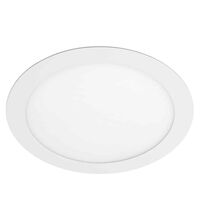 Spot LED, tip panel, incastrat, rotund, alb, 24W, 3000K, IP44, Oris Plus, GTV
